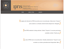 Tablet Screenshot of ipris.org